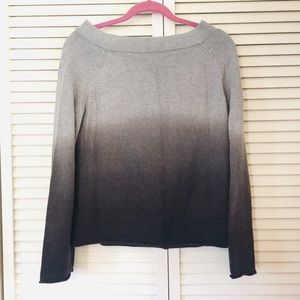 Ann Taylor LOFT women’s long sleeve gray sweater